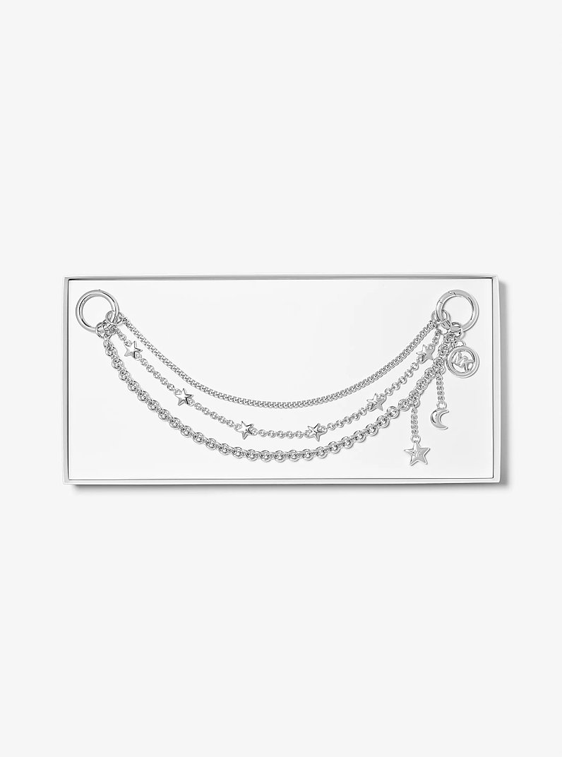 Star Chain Bag Charm in SH RHODIUM | Michael Kors