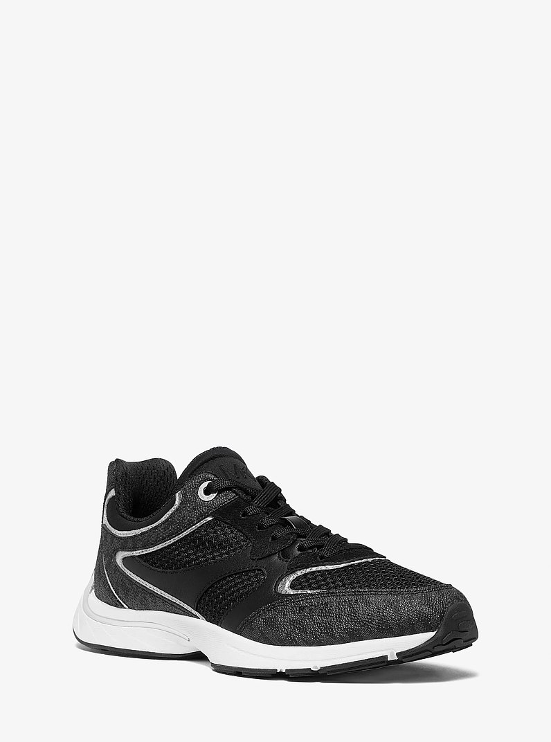 Zapatilla Riley de varios materiales in NEGRO | Michael Kors