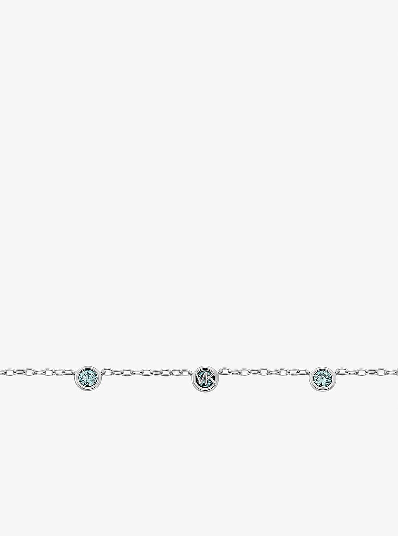 Bezel Cubic Zirconia Necklace - thumbnail 2