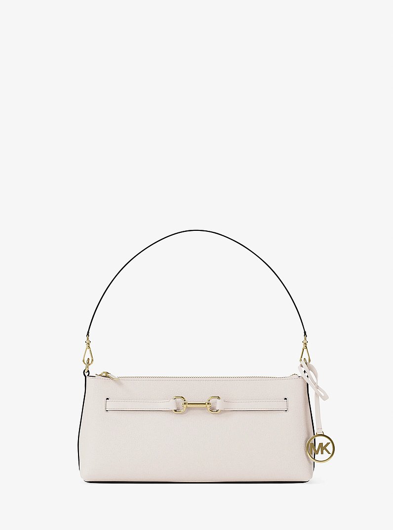 Petit sac &agrave; bandouli&egrave;re convertible Carson en cuir in CR&Egrave;ME L&Eacute;GER | Michael Kors
