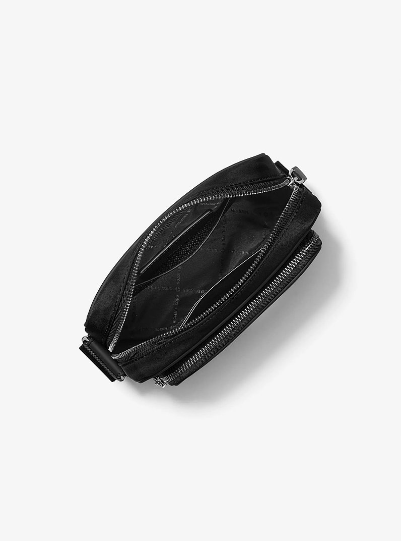 Sac pour appareil photo Brooklyn en nylon avec pochette in NOIR | Michael Kors