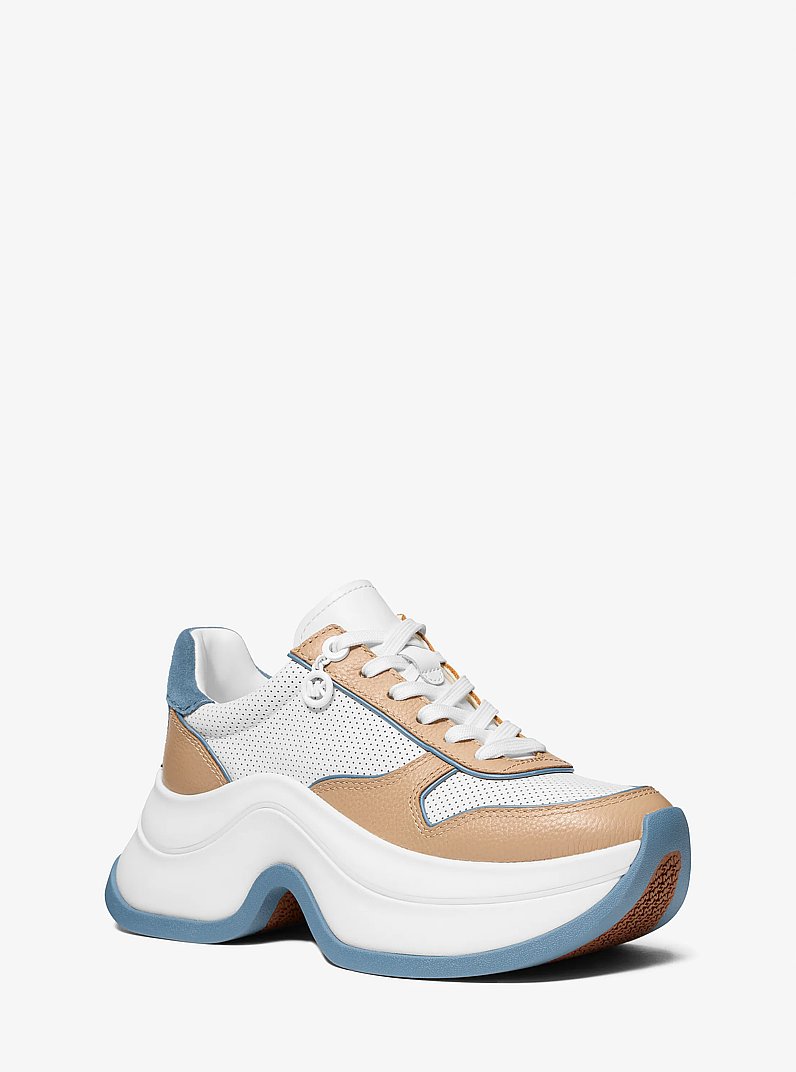 Sneaker Arla aus Leder in CHAMBRAY | Michael Kors