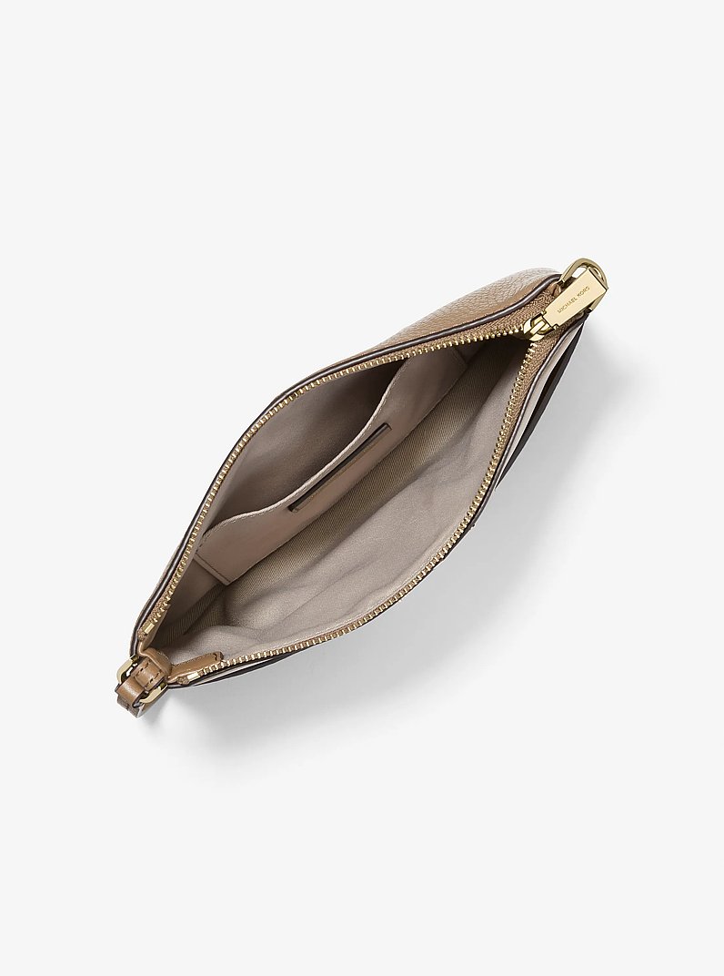 Bolso de pulsera Jet Set mediano de piel granulada in C&Aacute;SCARA | Michael Kors