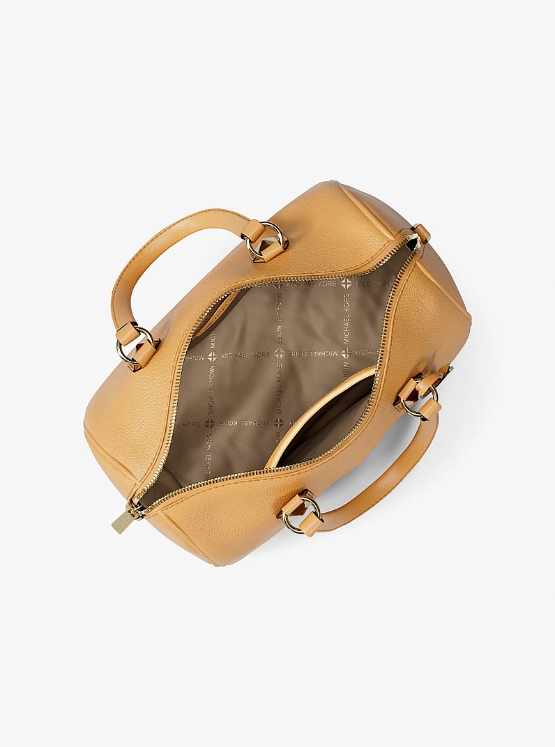 Bolso de lona Grayson de piel granulada in [3469] | Michael Kors