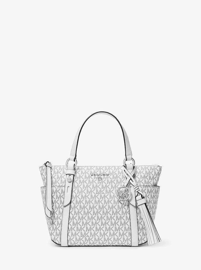 Sullivan Small Logo Top-Zip Tote Bag