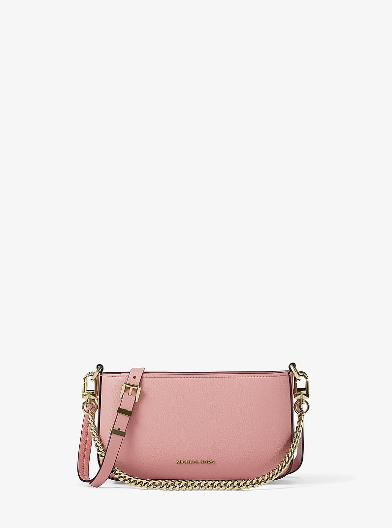 Bolso pochette Bryant peque&ntilde;o convertible de piel granulada in PRIMROSE | Michael Kors