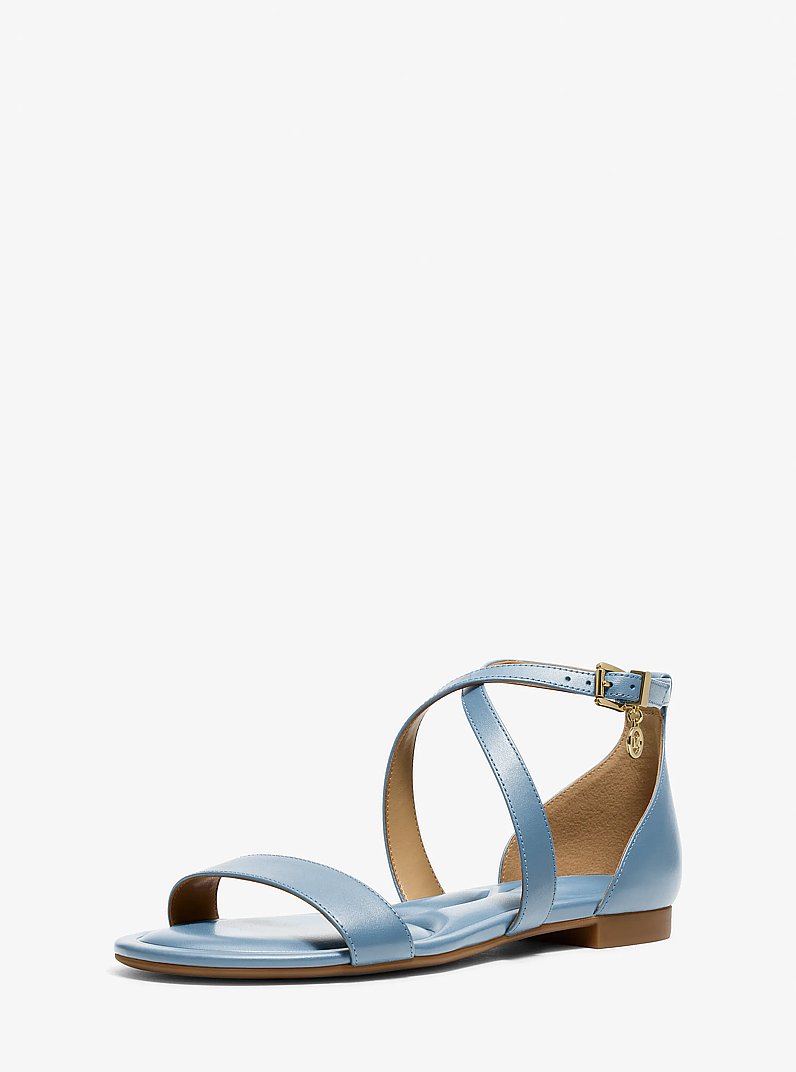 Sandale Alexa Flex aus Leder in CHAMBRAY | Michael Kors