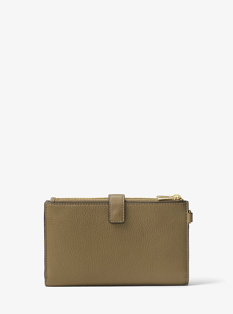 Adele Leather Smartphone Wallet in PISTACHIO | Michael Kors
