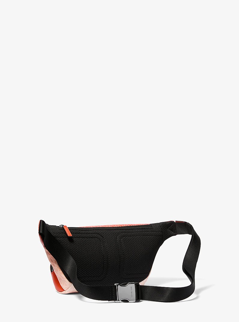 Cooper Small Ombr&eacute; Signature Logo Sling Pack in RED CLAY | Michael Kors