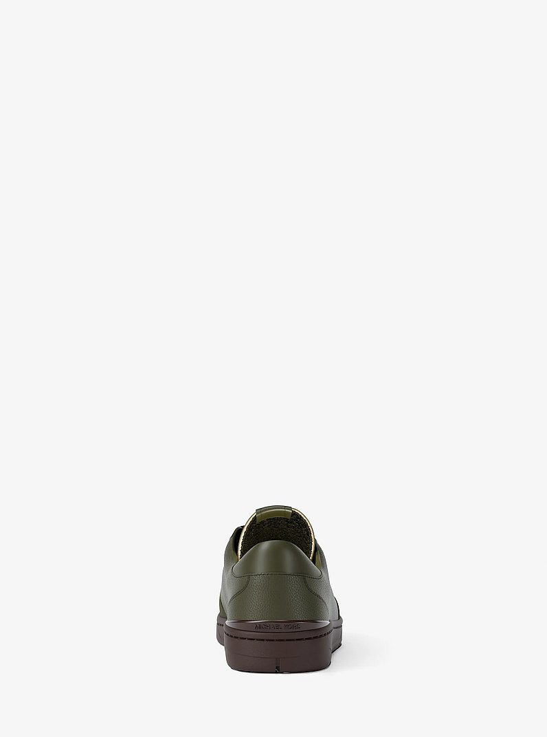 Wilton Leather Sneaker in IVY | Michael Kors