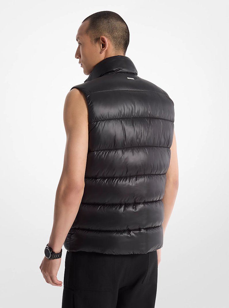 Nylon Quilted Puffer Vest in BLACK - Sale | Michael Kors [US]