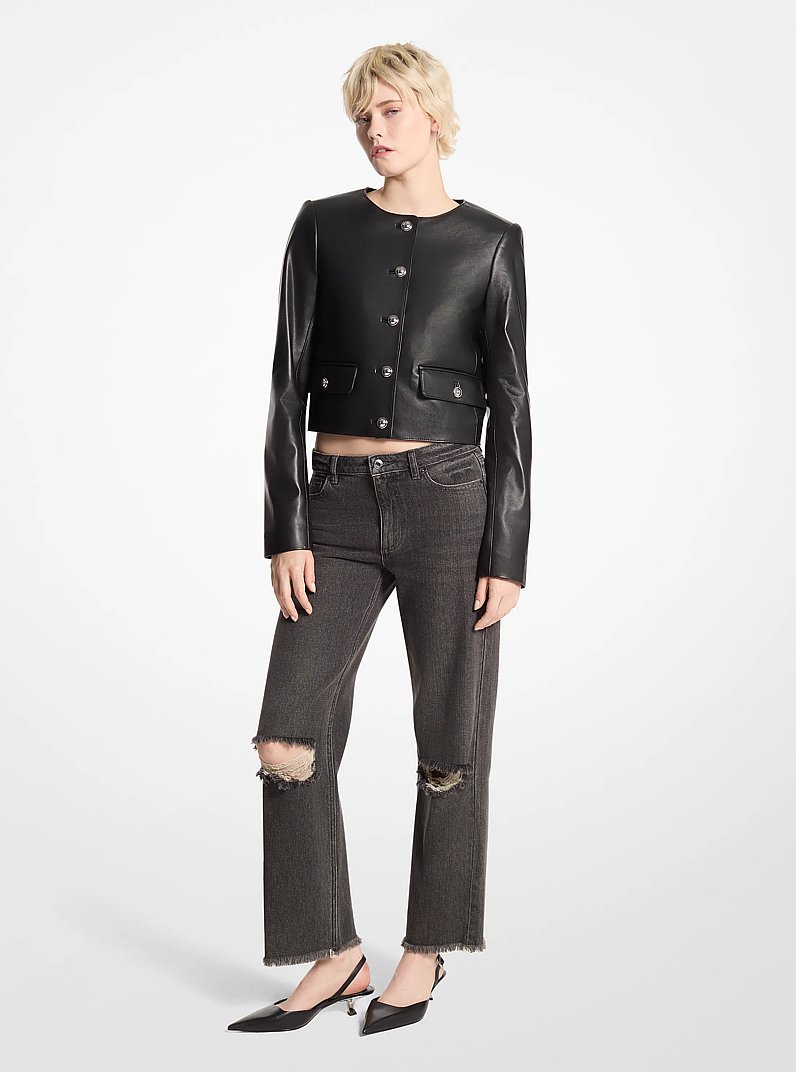 Leather TK Jacket