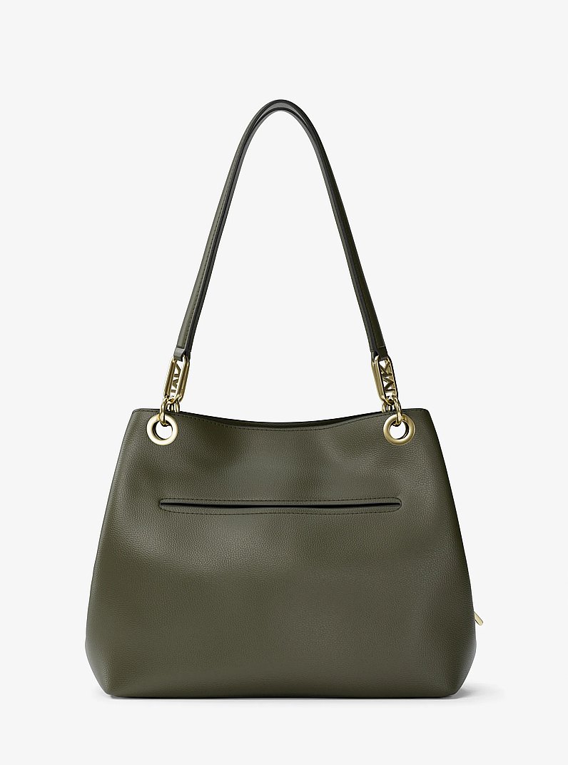 Shopper Kensington Large aus gekrispeltem Leder in EFEU | Michael Kors