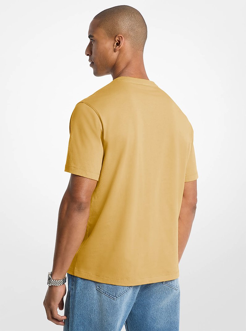 Logo Cotton T-shirt in OREGANO | Michael Kors