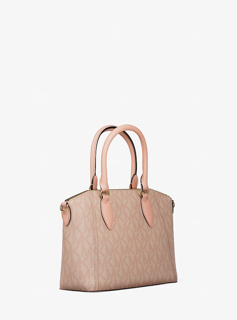 Henkeltasche Sienna Small mit Signature-Logomuster in BALLETT | Michael Kors