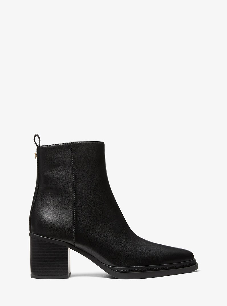 Lex Leather Boot in BLACK | Michael Kors
