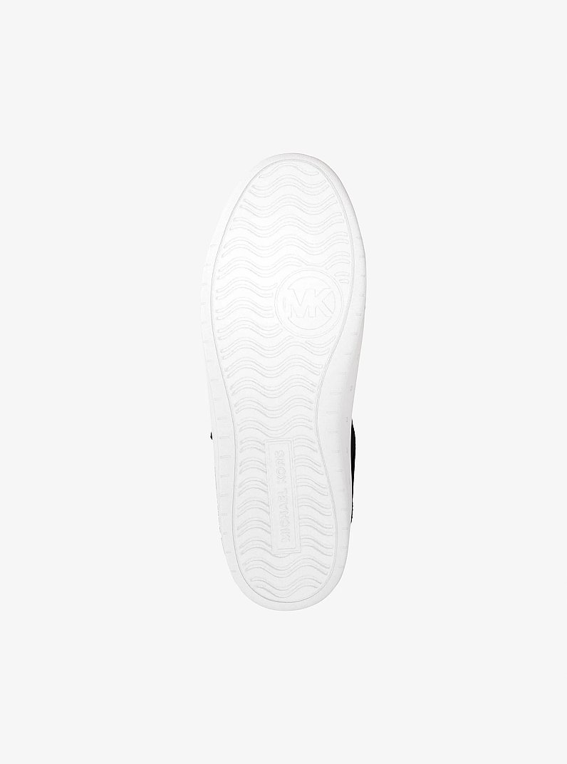 Kai Mixed-Media Sneaker in NAVY | Michael Kors