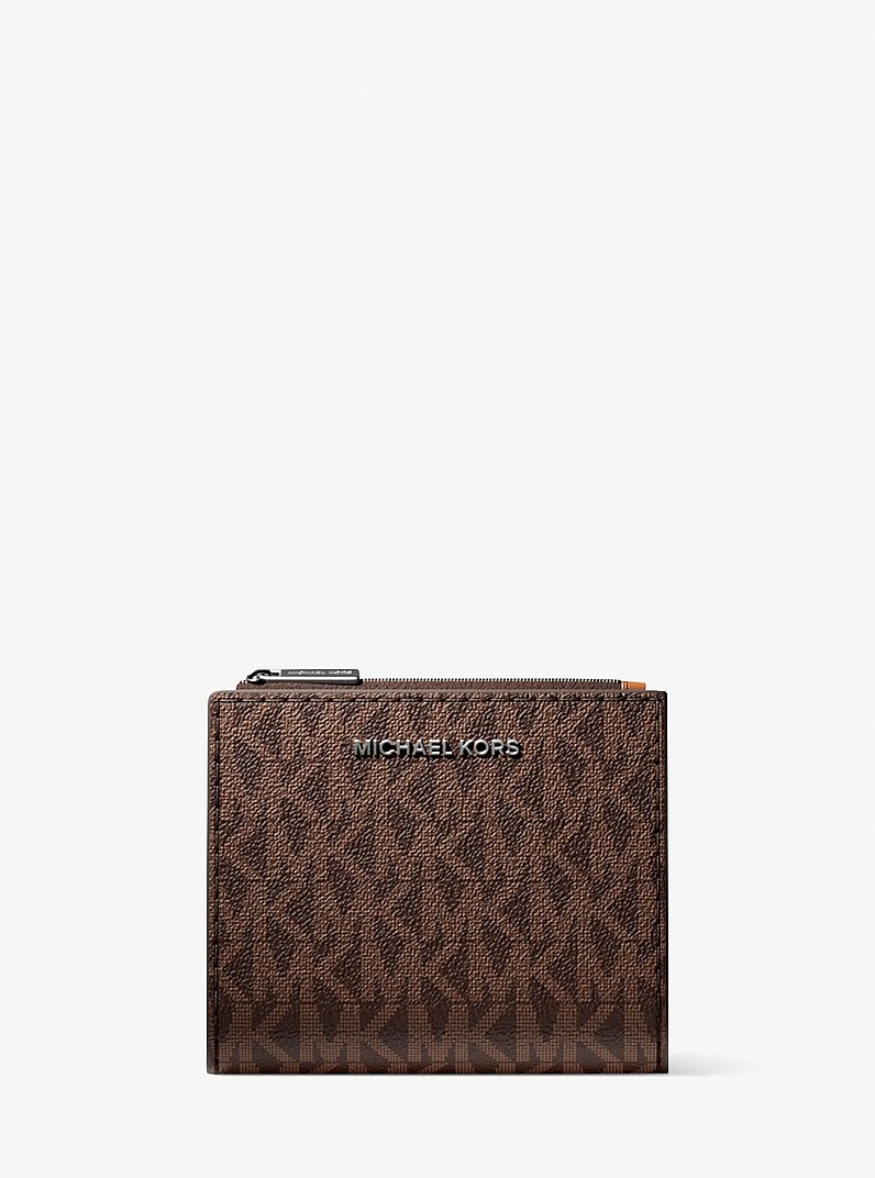 Portafoglio Hudson con logo in MARRONE/CUOIO | Michael Kors