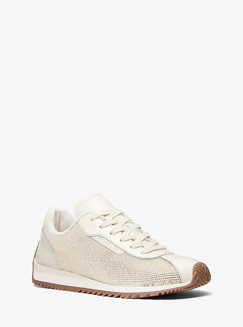 Basket Rhodes en cuir in CR&Egrave;ME CLAIRE | Michael Kors