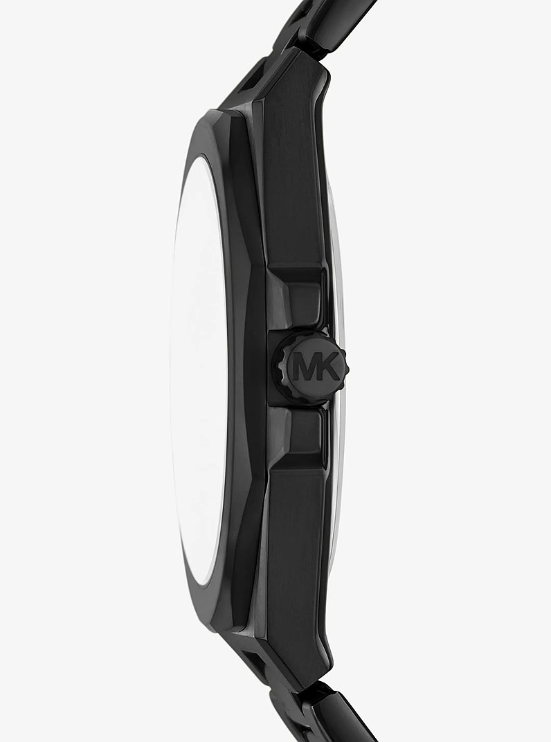 Callum Black-Tone Watch in BLACK | Michael Kors