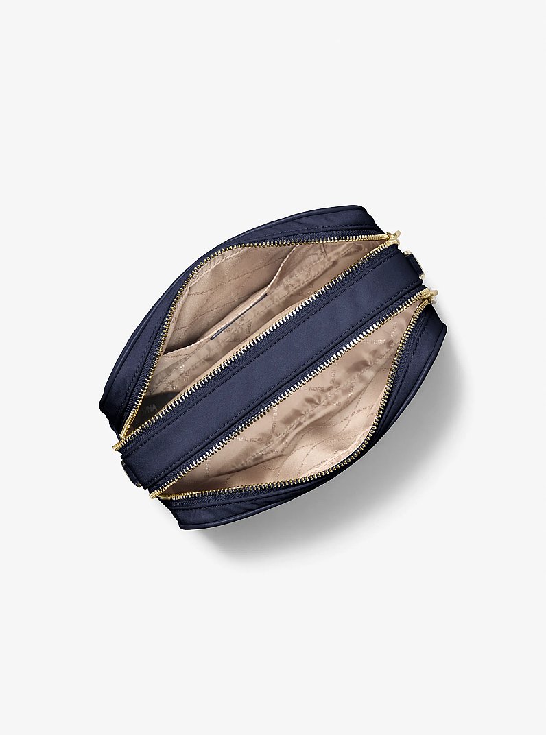 Bryant Medium Nylon Camera Crossbody Bag in DRESS BLUES | Michael Kors