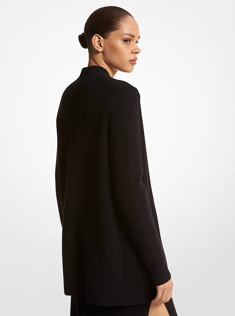 Cashmere Cardigan in BLACK | Michael Kors