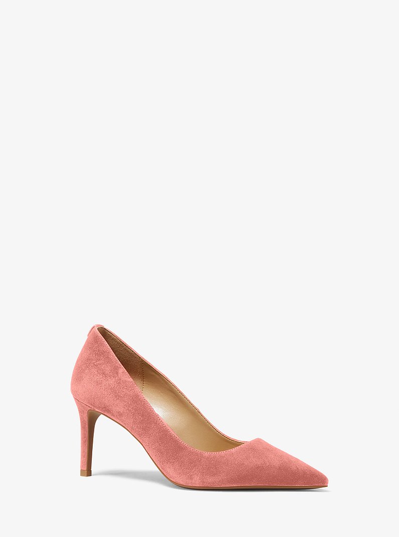 Alina Flex Suede Pump in SUNSET ROSE | Michael Kors