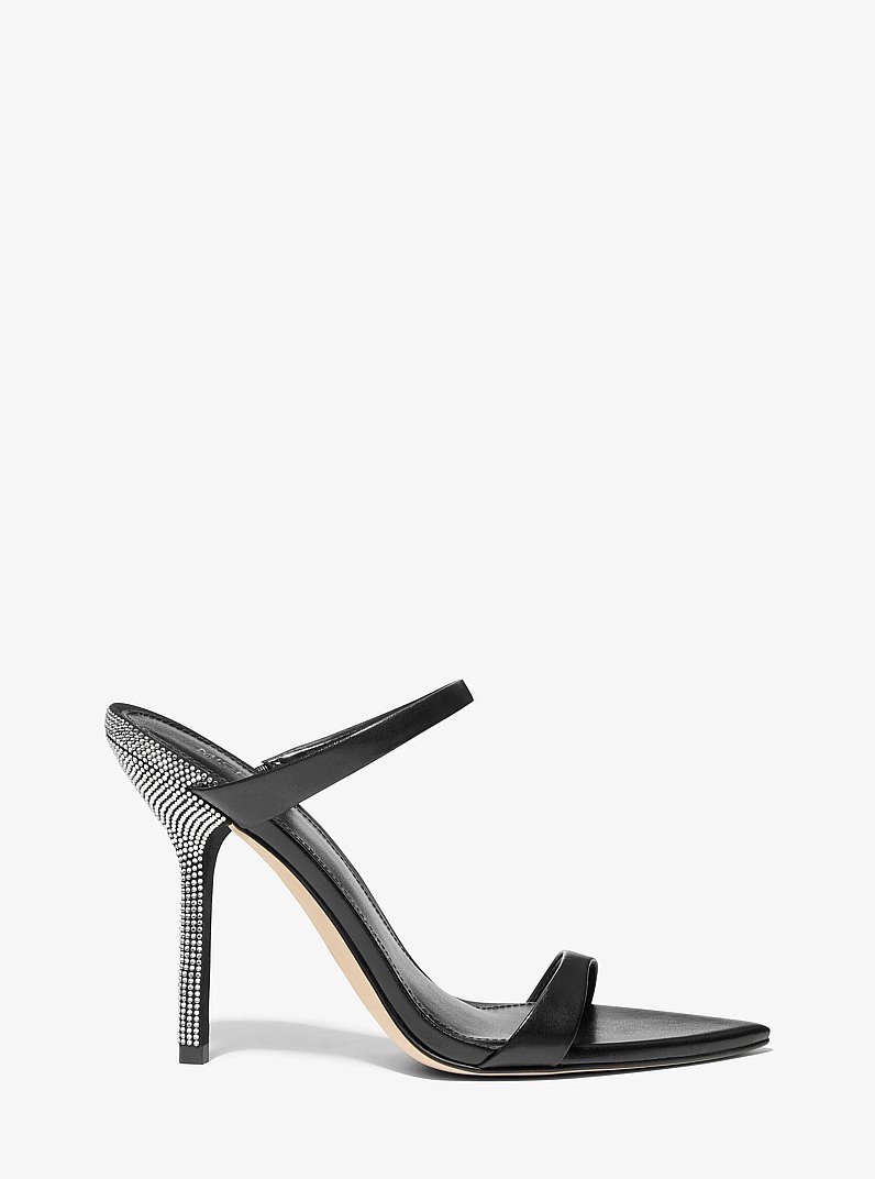 Lyssa Embellished Leather Sandal