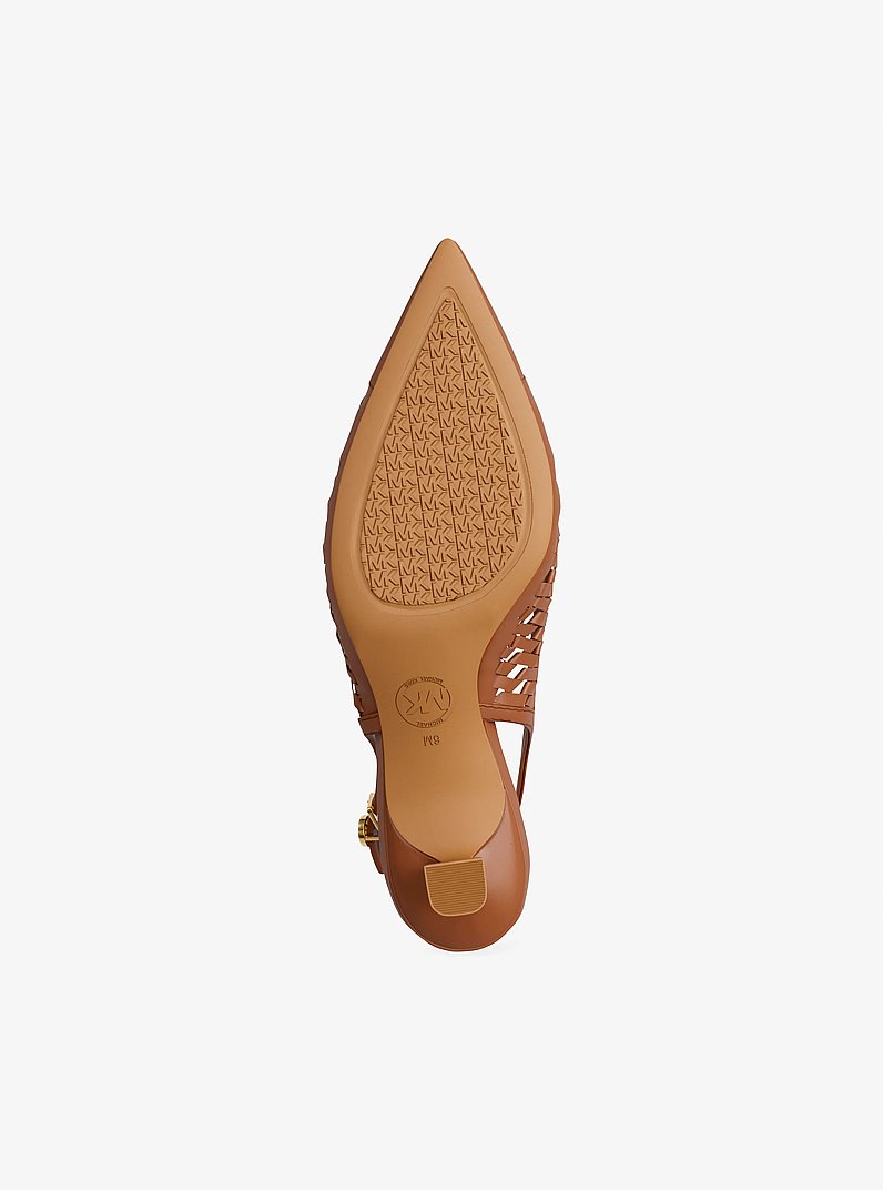 Escarpin Amali tiss&eacute; in LUGGAGE | Michael Kors