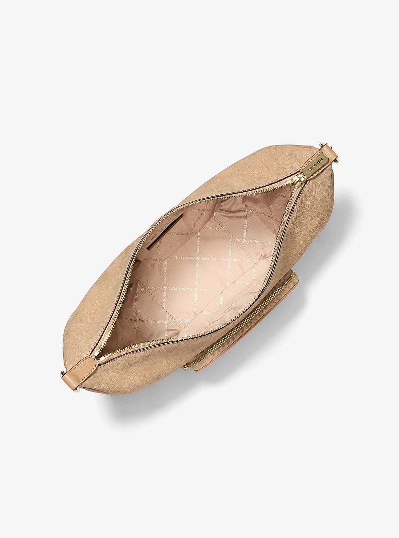Merritt Medium Convertible Crossbody Bag in CAMEL | Michael Kors