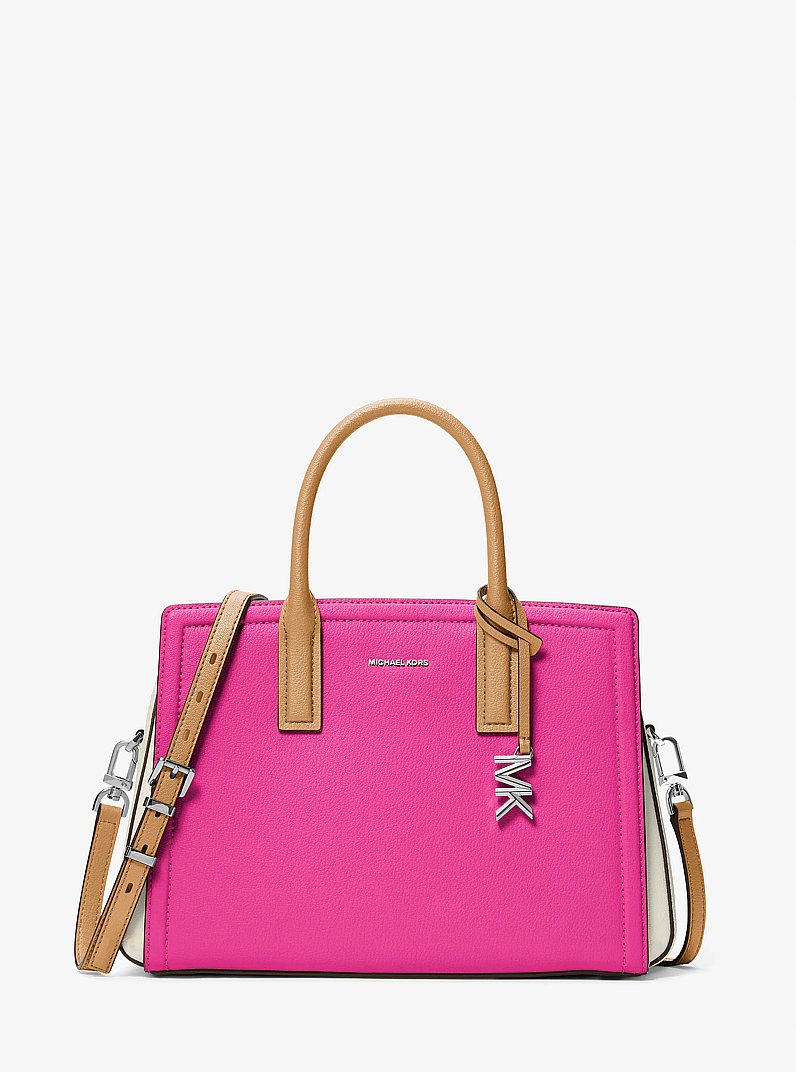 Borsa a mano Laila media in pelle color block in [3767] | Michael Kors