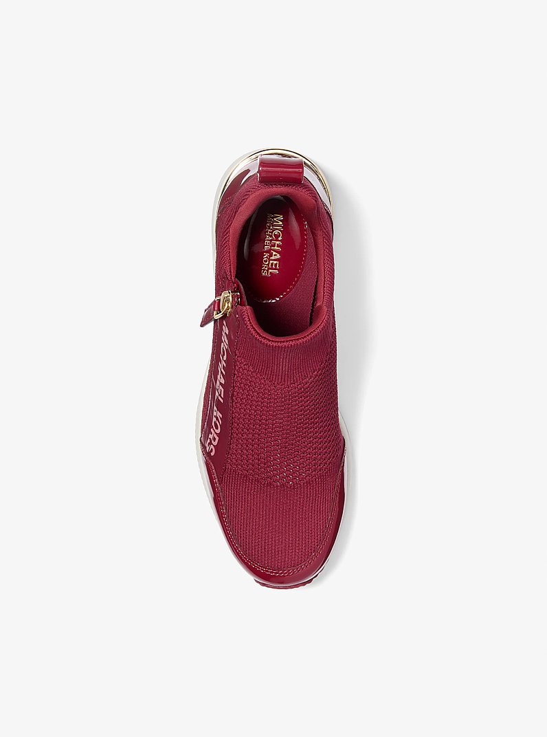 Espadrille Willis en tricot extensible in ROUGE PROFOND | Michael Kors