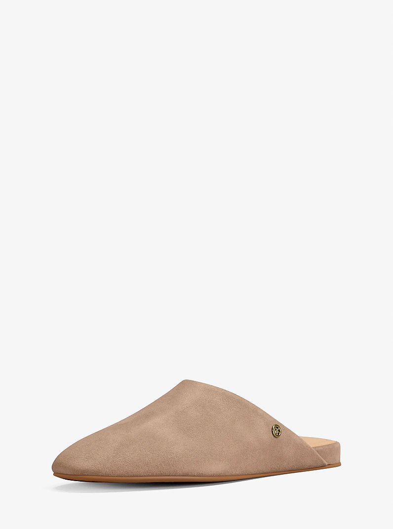 Cady Suede Mule in KHAKI | Michael Kors