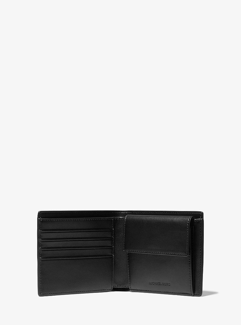 Cooper Logo Billfold Wallet With Coin Pouch in BRIGHT WHT | Michael Kors