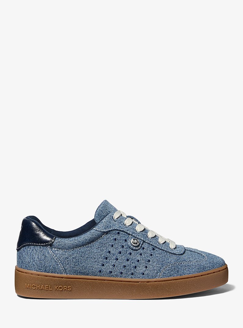 Scotty Denim Sneaker in NEW HRZN WSH | Michael Kors