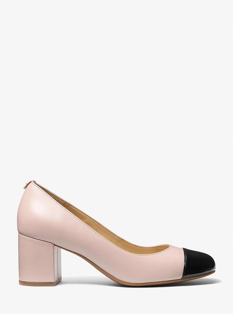 Perla Flex Leather Pump in SOFT PINK | Michael Kors