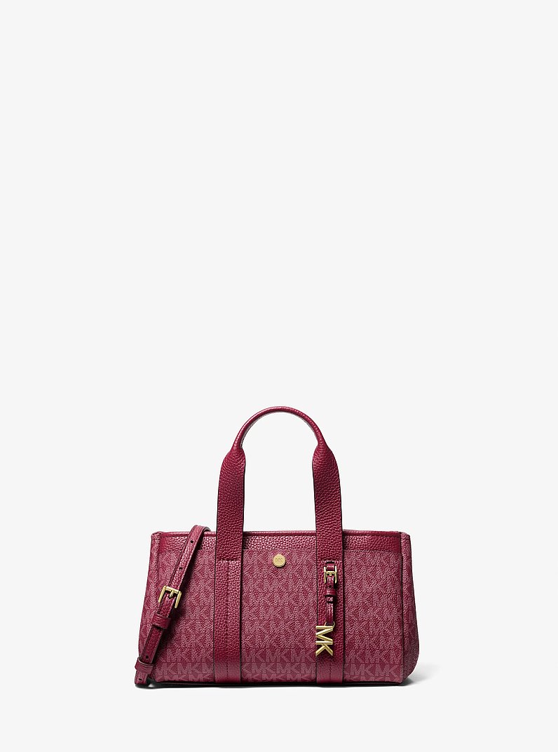 Romee Extra-Small Signature Logo Crossbody Bag in MULBERRY | Michael Kors