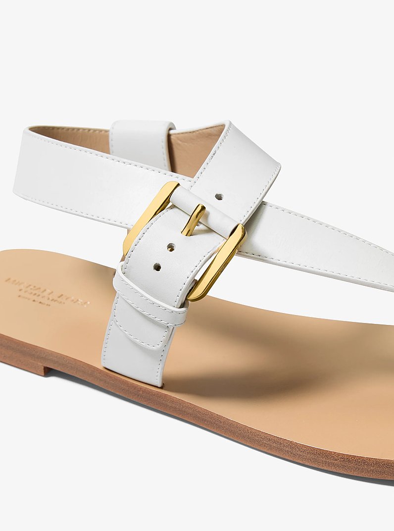 Sandalia Penelope de piel in BLANCO INTENSO | Michael Kors