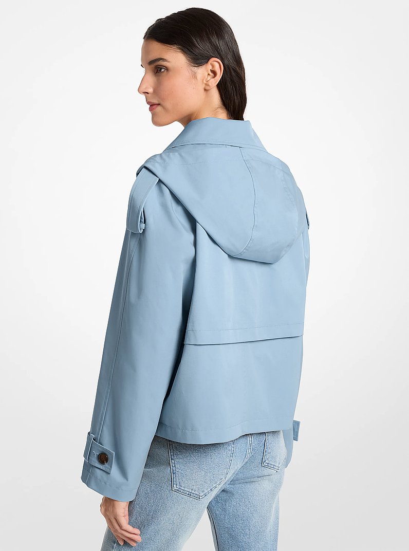 Kurzer Trenchcoat in CHAMBRAY | Michael Kors