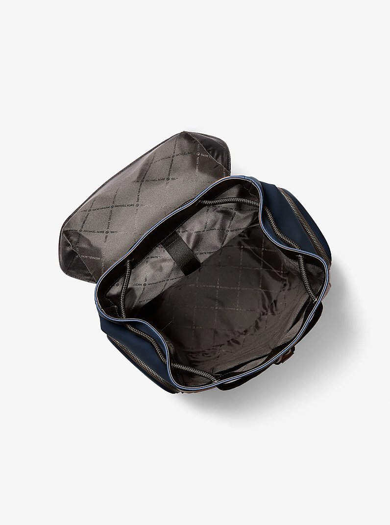 Mochila Cooper de piel granulada in AZUL MARINO | Michael Kors