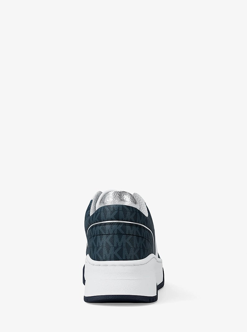 Lexi Mixed-Media Sneaker in ADMIRAL | Michael Kors