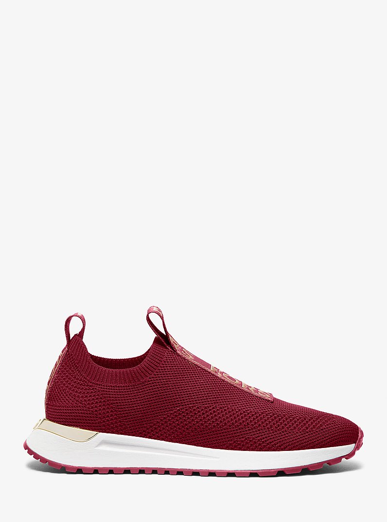 Bodie Logo Tape Stretch Knit Slip-On Trainer
