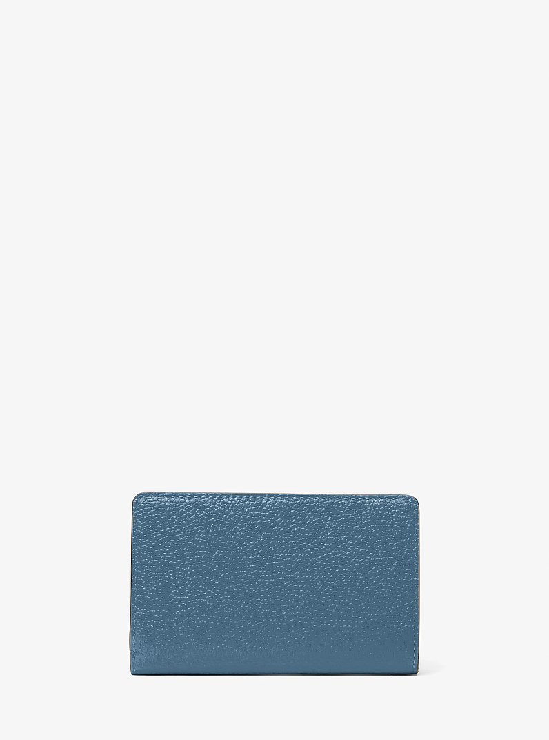 Portefeuille Empire en cuir grain&eacute; de taille moyenne in CHAMBRAI FONC&Eacute; | Michael Kors