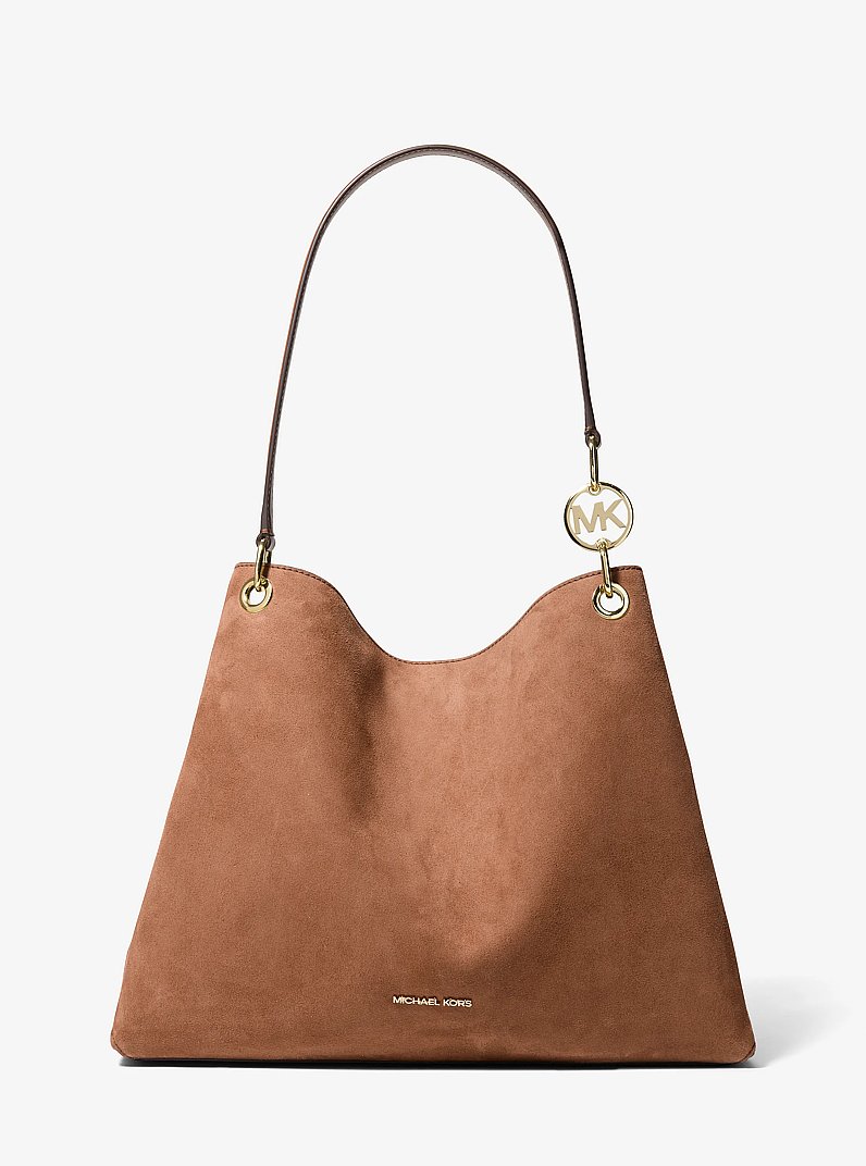 Christina Large Shoulder Bag in LUGGAGE | Michael Kors