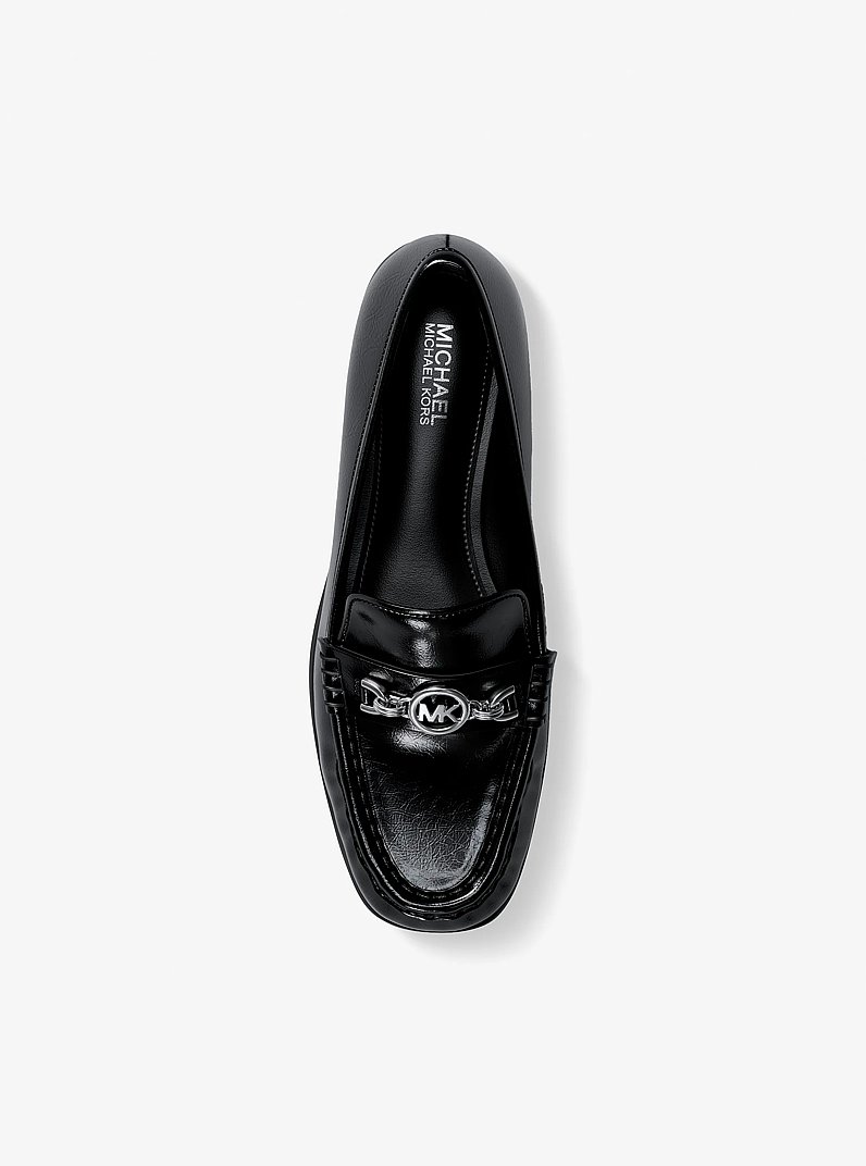 Kacey Patent Loafer in BLACK | Michael Kors