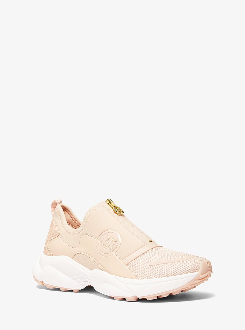 Zapatilla Sami de malla y neopreno con cremallera in BALLET | Michael Kors