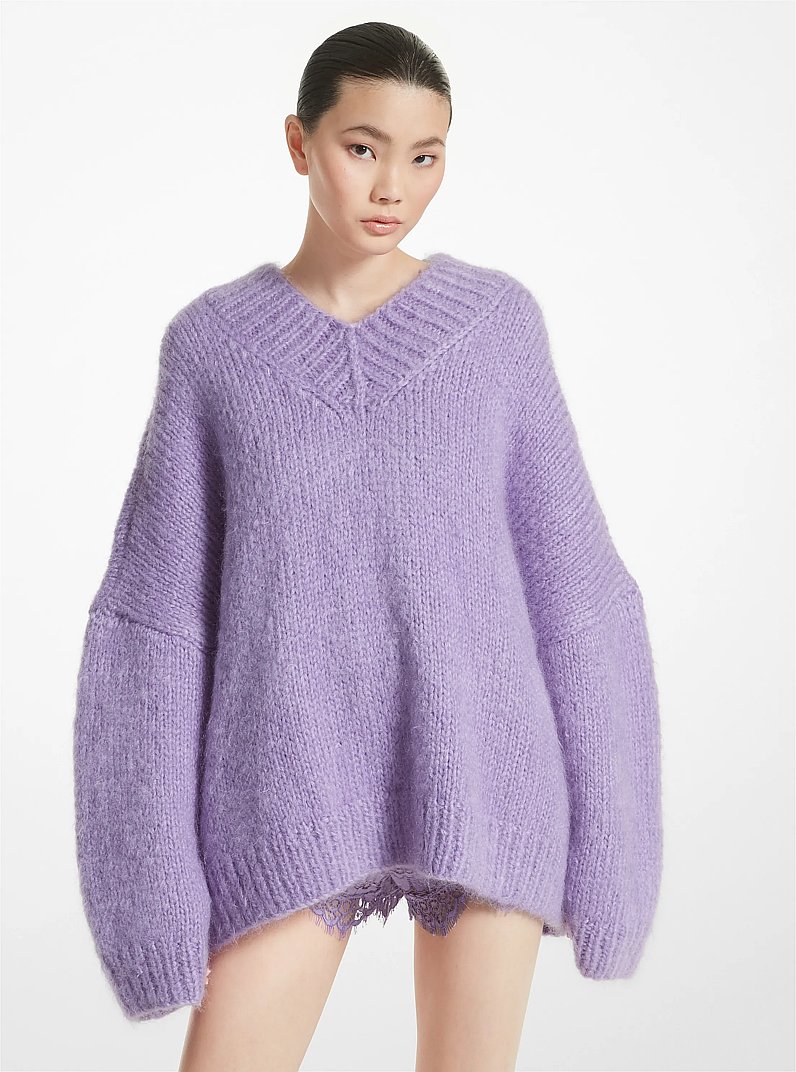 Mohair and Silk Blend Sweater