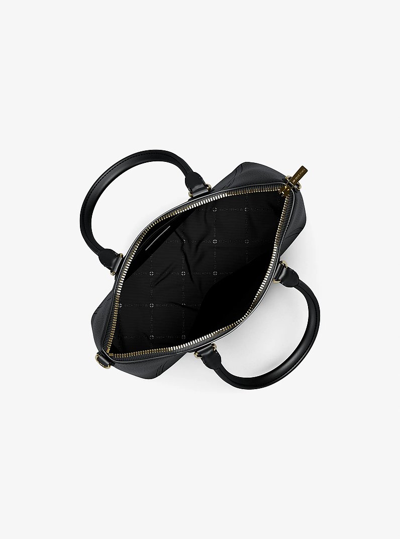 Sienna Small Satchel in BLACK | Michael Kors