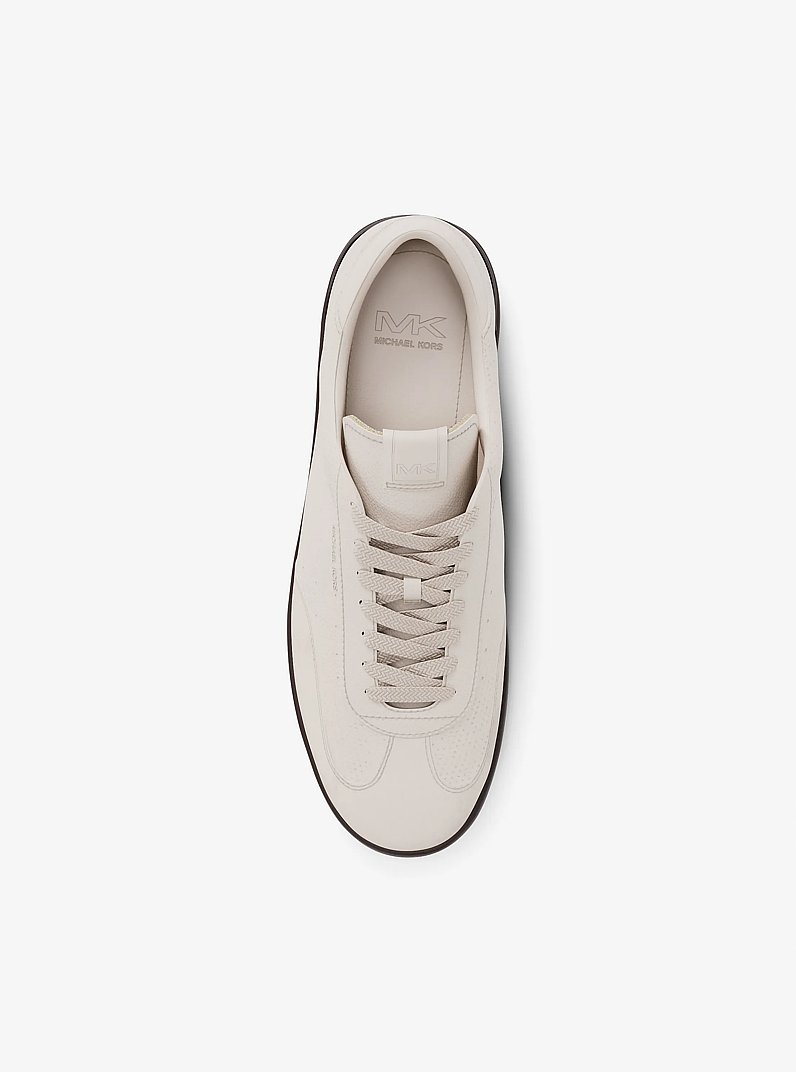 Wilton Leather Sneaker in LT CREAM | Michael Kors