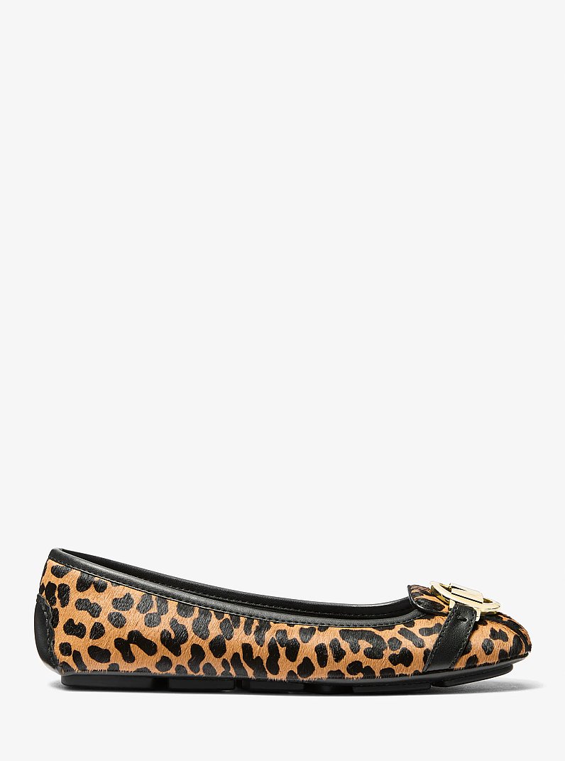 Mocas&iacute;n Fulton de pelo de becerro con estampado de leopardo in CIERVO MULTICOLOR | Michael Kors